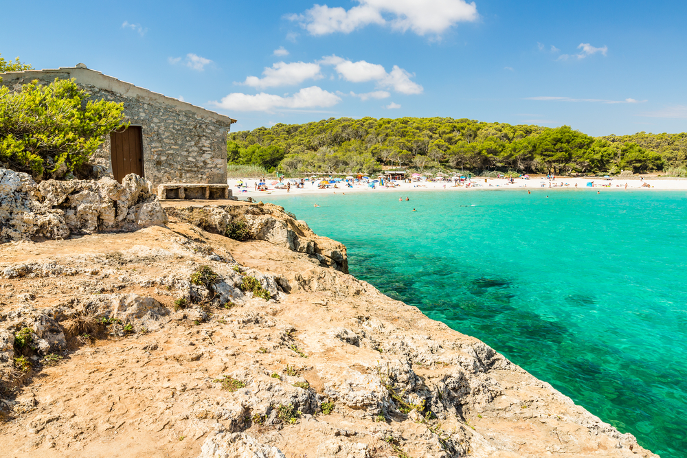 One of the best beaches in the Parc naturel de Mondrago