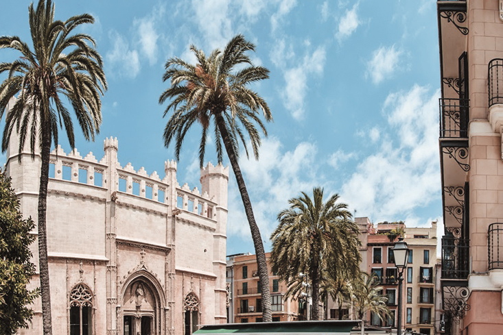 Mercantile buildings, in Gothic styles 😱 – only @ Mallorca